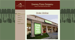 Desktop Screenshot of downeypizzaco.com